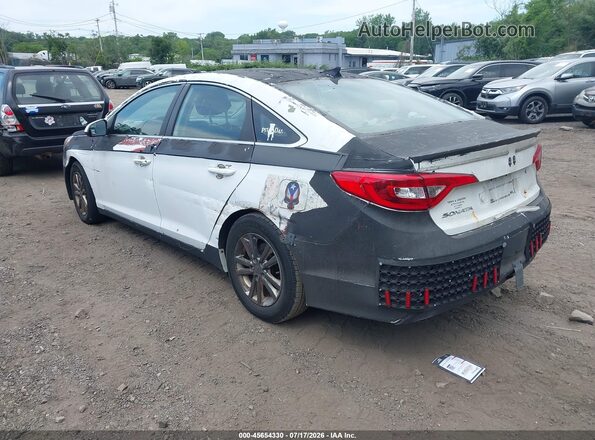 5NPE24AF8GH379045 2016 HYUNDAI SONATA White Tył lewy