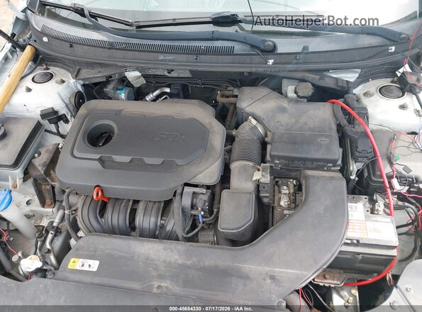 5NPE24AF8GH379045 2016 HYUNDAI SONATA White Widok z tyłu