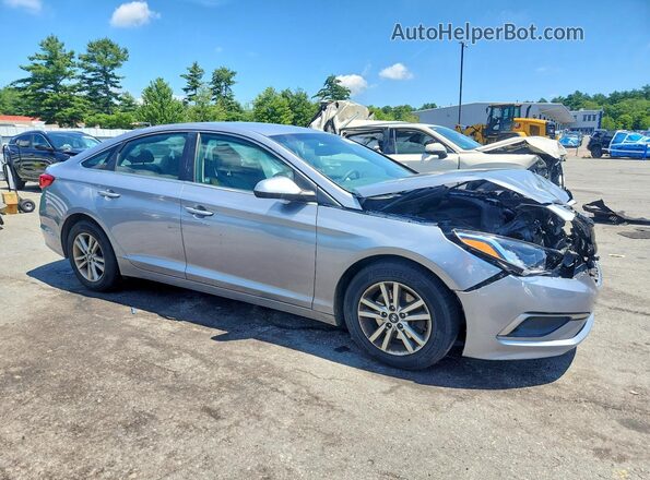5NPE24AF8HH440198 2017 HYUNDAI SONATA Silver Przód prawy