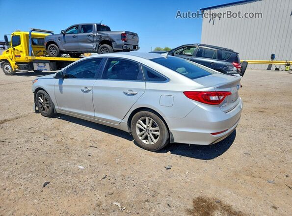 5NPE24AF8HH454702 2017 HYUNDAI SONATA Silver Trasero izquierdo