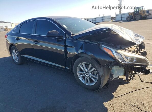 5NPE24AF8HH478854 2017 HYUNDAI SONATA Black Առջևի աջ