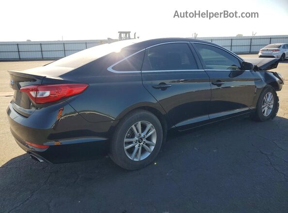 5NPE24AF8HH478854 2017 HYUNDAI SONATA Black Հետևի աջ