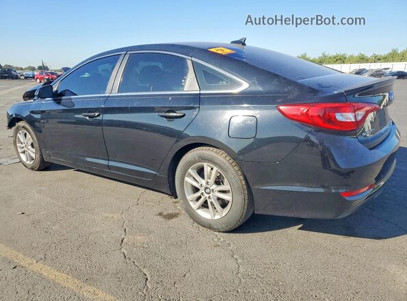 5NPE24AF8HH478854 2017 HYUNDAI SONATA Black Հետևի ձախ