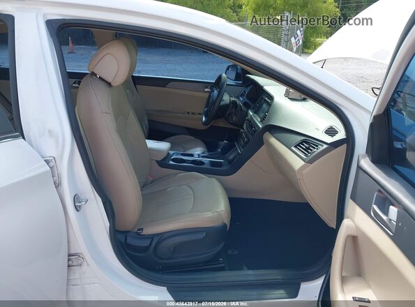 5NPE24AF8HH481348 2017 HYUNDAI SONATA White Vista interior delantera