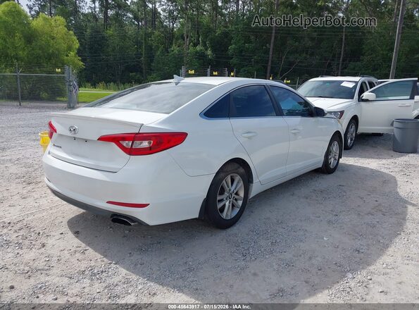5NPE24AF8HH481348 2017 HYUNDAI SONATA White Trasero derecho