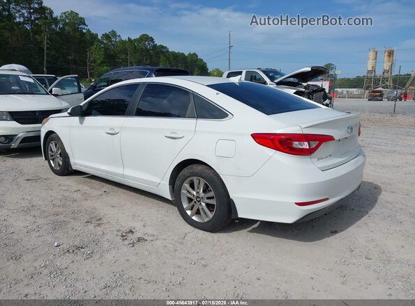 5NPE24AF8HH481348 2017 HYUNDAI SONATA White Trasero izquierdo