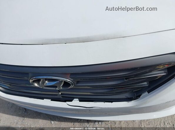 5NPE24AF8HH481348 2017 HYUNDAI SONATA White Vista frontal