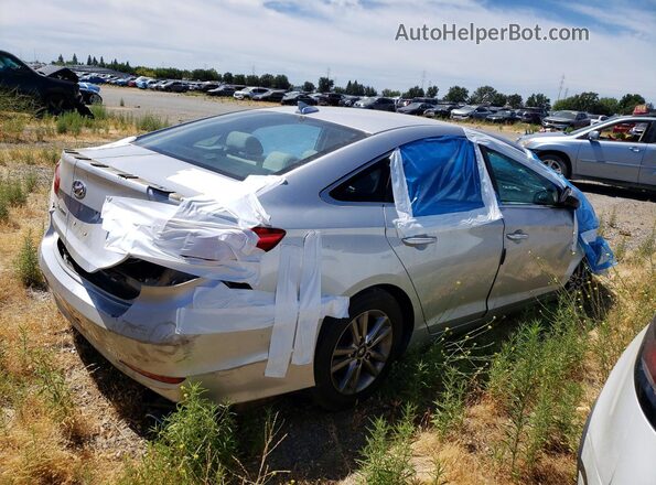 5NPE24AF8HH481771 2017 HYUNDAI SONATA Silver Rear right