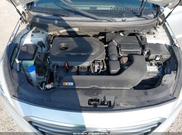 5NPE24AF8HH502909 2017 HYUNDAI SONATA Серебряный Вид сзади