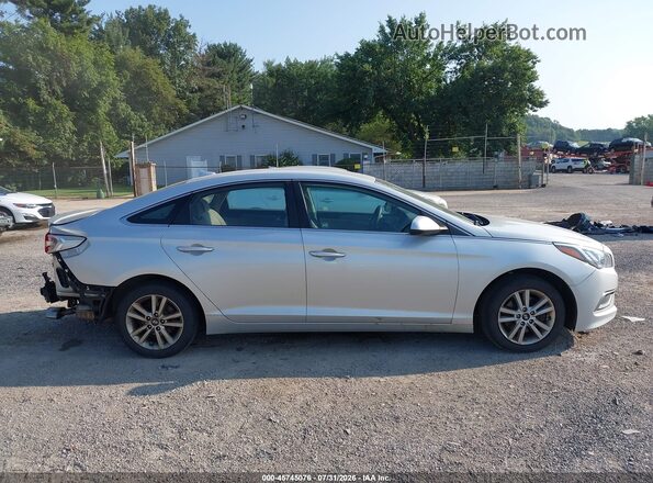 5NPE24AF8HH502909 2017 HYUNDAI SONATA Серебряный Панорамный вид салона 360°
