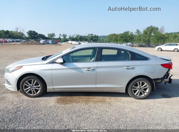 5NPE24AF8HH502909 2017 HYUNDAI SONATA Серебряный 