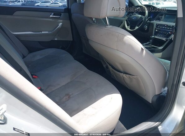 5NPE24AF8HH535828 2017 HYUNDAI SONATA Серебряный Вид наклейки с VIN-кодом