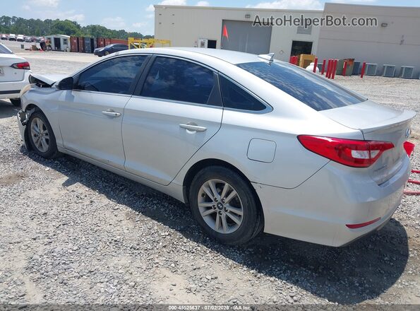 5NPE24AF8HH535828 2017 HYUNDAI SONATA Серебряный Задняя левая четверть