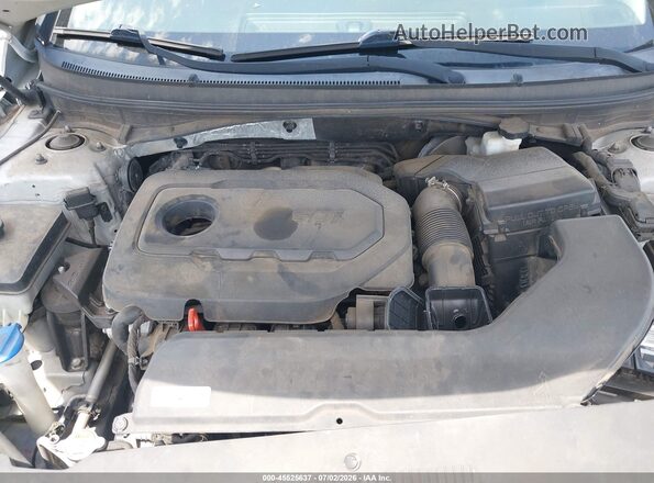 5NPE24AF8HH535828 2017 HYUNDAI SONATA Серебряный Вид сзади