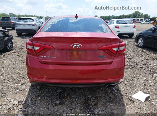 5NPE24AF8HH592210 2017 HYUNDAI SONATA Red 