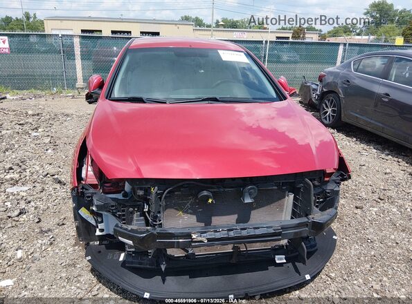 5NPE24AF8HH592210 2017 HYUNDAI SONATA Red Սալոնի հետևի տեսք