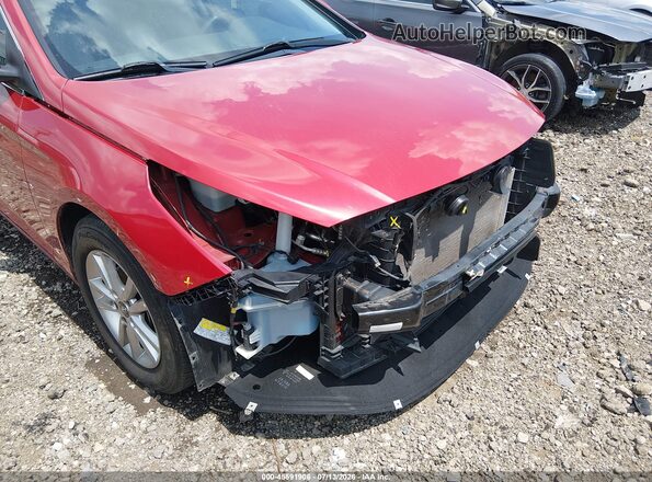 5NPE24AF8HH592210 2017 HYUNDAI SONATA Red 