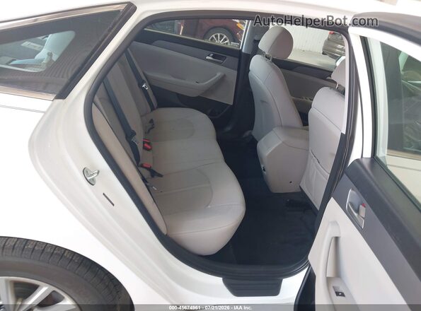 5NPE24AF8JH616415 2018 HYUNDAI SONATA White Вид наклейки з VIN-кодом