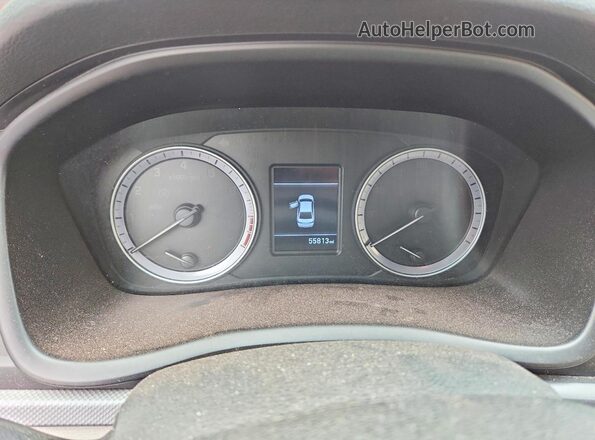 5NPE24AF8JH622201 2018 HYUNDAI SONATA Maroon Widok zestawu wskaźników