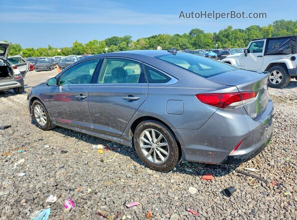 5NPE24AF8JH682284 2018 HYUNDAI SONATA Gray Tył lewy