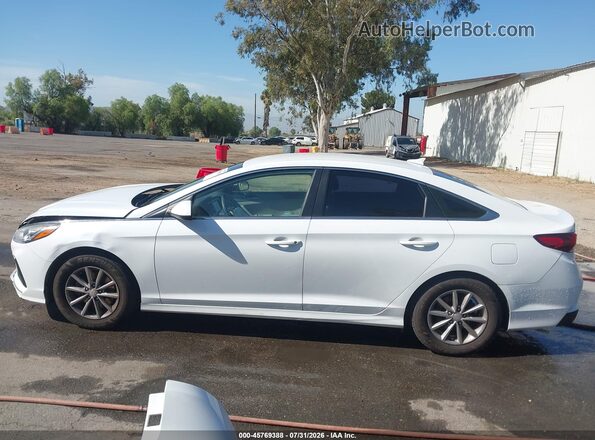 5NPE24AF8JH683922 2018 HYUNDAI SONATA Белый Панорамный вид салона 360°