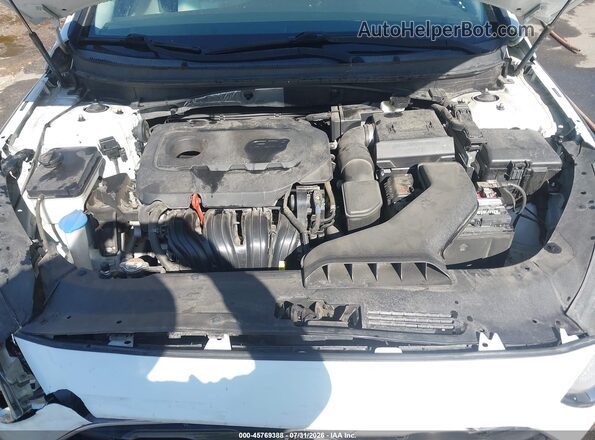 5NPE24AF8JH683922 2018 HYUNDAI SONATA Белый Вид сзади
