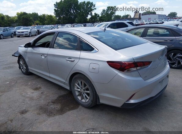 5NPE24AF8JH713615 2018 HYUNDAI SONATA Silver Trasero izquierdo