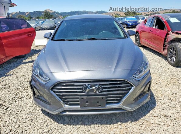 5NPE24AF8KH732280 2019 HYUNDAI SONATA Gray Vista frontal