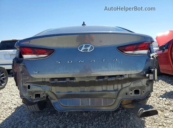 5NPE24AF8KH732280 2019 HYUNDAI SONATA Gray Vista trasera
