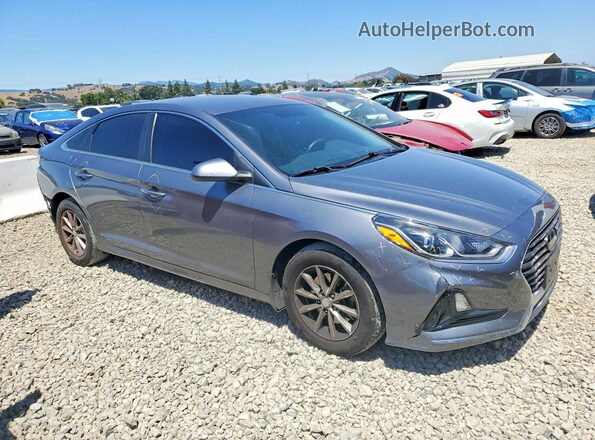 5NPE24AF8KH732280 2019 HYUNDAI SONATA Gray Delantero derecho