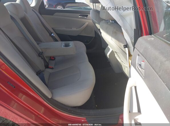 5NPE24AF8KH754005 2019 HYUNDAI SONATA Красный Вид наклейки с VIN-кодом