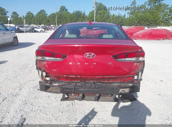5NPE24AF8KH754005 2019 HYUNDAI SONATA Красный 