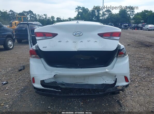 5NPE24AF8KH755994 2019 HYUNDAI SONATA White Widok z przodu