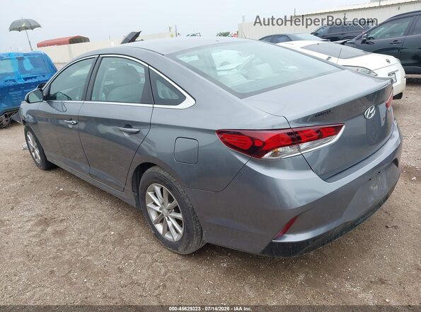 5NPE24AF8KH794715 2019 HYUNDAI SONATA Gray Հետևի ձախ