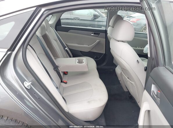 5NPE24AF8KH794715 2019 HYUNDAI SONATA Gray VIN կոդի պիտակի տեսք
