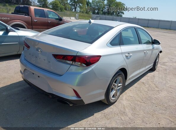 5NPE24AF8KH796285 2019 HYUNDAI SONATA Silver Tył prawy