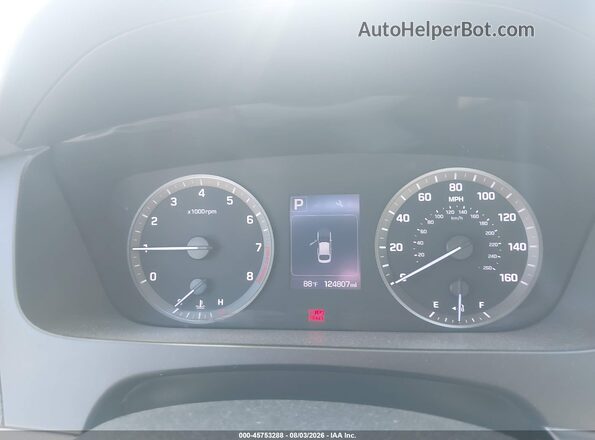 5NPE24AF9GH323132 2016 HYUNDAI SONATA Silver Հետևի նստատեղերի տեսք