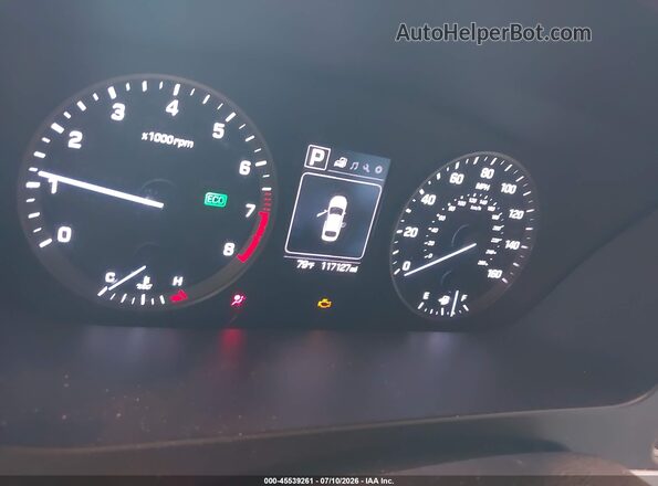 5NPE24AF9GH336804 2016 HYUNDAI SONATA Silver Vista de los asientos traseros