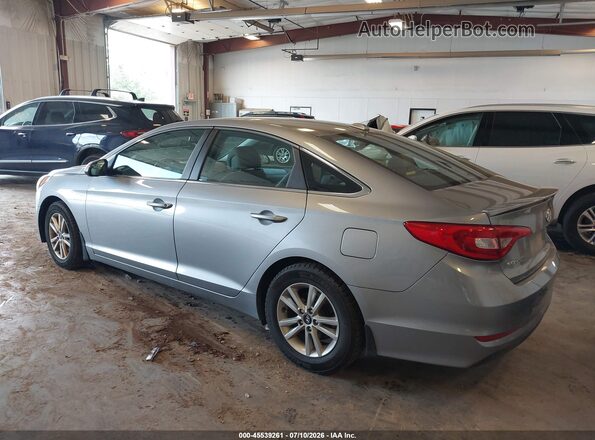 5NPE24AF9GH336804 2016 HYUNDAI SONATA Silver Trasero izquierdo