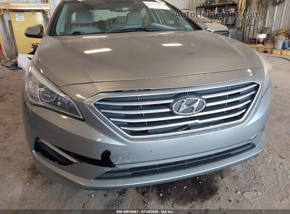 5NPE24AF9GH336804 2016 HYUNDAI SONATA Silver Vista frontal