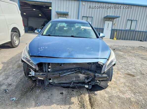 5NPE24AF9GH413865 2016 HYUNDAI SONATA Синий Вид спереди
