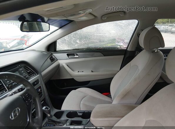 5NPE24AF9HH485750 2017 HYUNDAI SONATA Blue Սալոնի դիմացի տեսք