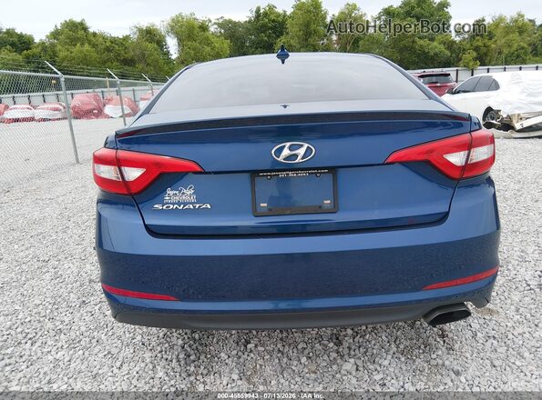 5NPE24AF9HH485750 2017 HYUNDAI SONATA Blue 