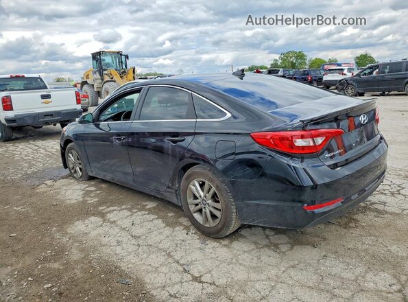 5NPE24AF9HH514485 2017 HYUNDAI SONATA Black Tył lewy