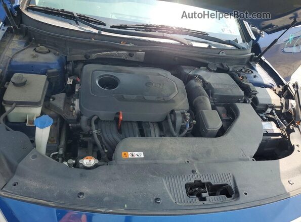 5NPE24AF9HH537765 2017 HYUNDAI SONATA Blue Vista interior trasera