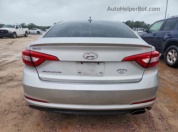 5NPE24AF9HH549530 2017 HYUNDAI SONATA Silver უკანა ხედი