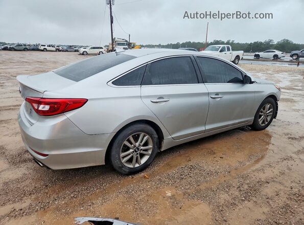 5NPE24AF9HH549530 2017 HYUNDAI SONATA Silver უკანა მარჯვენა