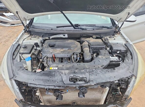 5NPE24AF9HH549530 2017 HYUNDAI SONATA Silver უკანა სალონის ხედი