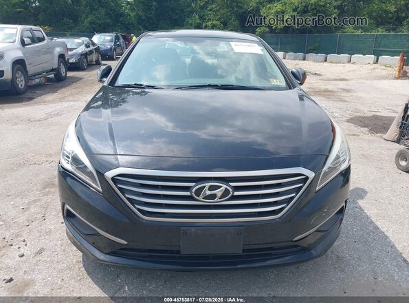 5NPE24AF9HH552086 2017 HYUNDAI SONATA Black Vista frontal