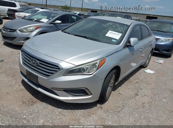 5NPE24AF9HH580194 2017 HYUNDAI SONATA Silver Передня ліва чверть